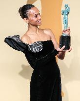 31st SAG Awards - Press Room - LA