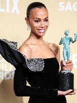 31st SAG Awards - Press Room - LA