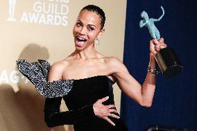 31st SAG Awards - Press Room - LA