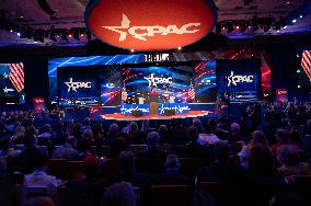 United Nations Ambassador-designate Elise Stefanik Speaks At CPAC 2025.