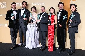 31st Annual Screen Actors Guild Awards - Press Room