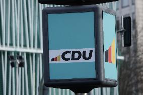 German Federal Election CDU Election Evening