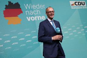 German Federal Election CDU Election Evening