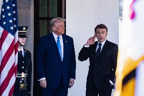 Official Visit Of The French  President  Emmanuel Macron