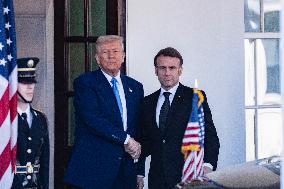 Official Visit Of The French  President  Emmanuel Macron