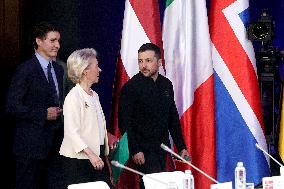 Support Ukraine summit with participation of EU leaders and partner states takes place in Kyiv