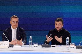 Support Ukraine summit with participation of EU leaders and partner states takes place in Kyiv