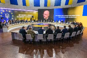 Joint Meeting Of The European Commission And The Government Of Ukraine On The Third Anniversary Of Russia's Full-scale Invasion