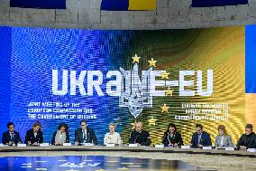 Joint Meeting Of The European Commission And The Government Of Ukraine On The Third Anniversary Of Russia's Full-scale Invasion