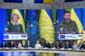 Joint Meeting Of The European Commission And The Government Of Ukraine On The Third Anniversary Of Russia's Full-scale Invasion