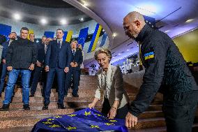 Joint Meeting Of The European Commission And The Government Of Ukraine On The Third Anniversary Of Russia's Full-scale Invasion