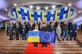 Joint Meeting Of The European Commission And The Government Of Ukraine On The Third Anniversary Of Russia's Full-scale Invasion