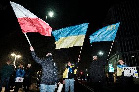 Third Anniversary of Russian Invasion of Ukraine Demonstration