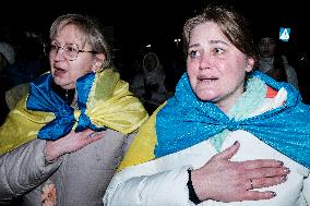Third Anniversary of Russian Invasion of Ukraine Demonstration