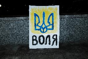 Third Anniversary of Russian Invasion of Ukraine Demonstration