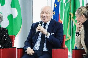 The Conference Costituzione E Sport With Focus On Bureaucracy, Infrastructure And Social Development In Milan