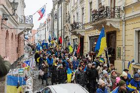 Ukraine protest in Tallinn