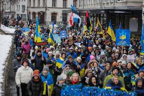 Ukraine protest in Tallinn