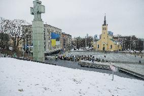 Ukraine protest in Tallinn