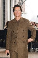 MFW - Matt Bomer Leaves His Hotel