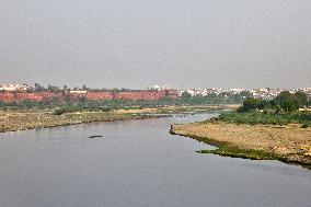Yamuna River In Agra, India