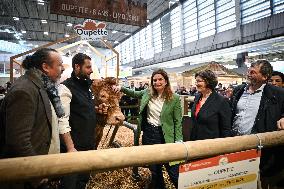 Politicians at Agriculturel Fair - Paris