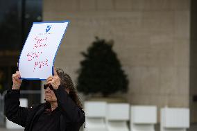 DOGE Protest At Health And Human Services Offices In Washington