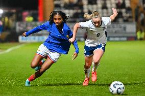 England v France - Women's U23 International