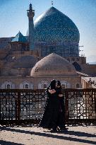 Iran-The Shah Historical Mosque In Isfahan