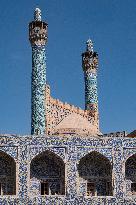 Iran-The Shah Historical Mosque In Isfahan