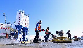 Lanzhou-Zhangye High-Speed Railway Construction