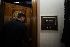 Fired federal workers visit Senate Offices