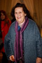 MFW - Celebs At Alberta Ferretti