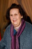 MFW - Celebs At Alberta Ferretti