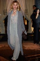 MFW - Celebs At Alberta Ferretti