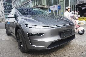 Tesla Model Y Delivery in Hangzhou