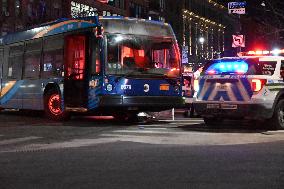 Man Riding A Bike Killed After Being Struck By A New York City MTA Bus At East 149th Street And Brook Avenue In Bronx New York