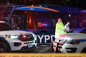 Man Riding A Bike Killed After Being Struck By A New York City MTA Bus At East 149th Street And Brook Avenue In Bronx New York