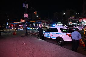 Man Riding A Bike Killed After Being Struck By A New York City MTA Bus At East 149th Street And Brook Avenue In Bronx New York