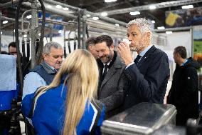 Laurent Wauquiez visits the Agricultural Show - Paris AJ