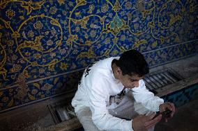 Iran-Sheikh-Lotfollah-Mosque In Isfahan