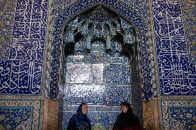 Iran-Sheikh-Lotfollah-Mosque In Isfahan