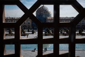 Iran-Sheikh-Lotfollah-Mosque In Isfahan