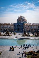 Iran-Sheikh-Lotfollah-Mosque In Isfahan