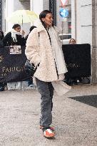 MFW - Liya Kebede Sighting