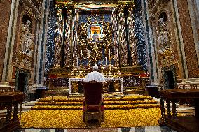 File - Pope Francis At Santa Maria Maggiore Basilica - Rome