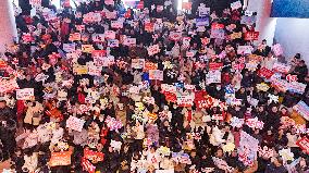 Gaokao 100-day Countdown Oath in Huai'an