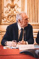 Interministerial Immigration Control Committee at Matignon - Paris