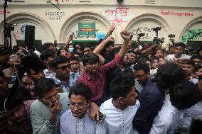 Protest in Dhaka