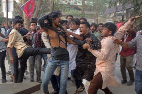 Protest in Dhaka